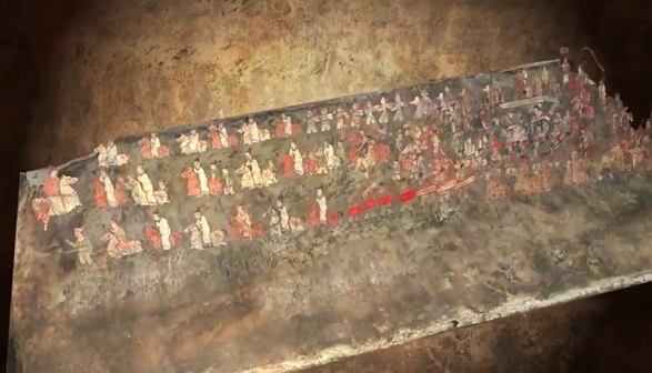 Mural Painting of Anak Tomb No. 3 