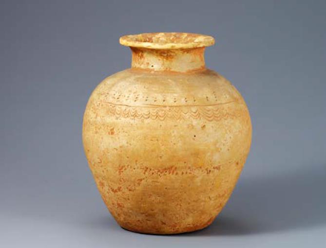 Short-necked Jar from Mandalsan