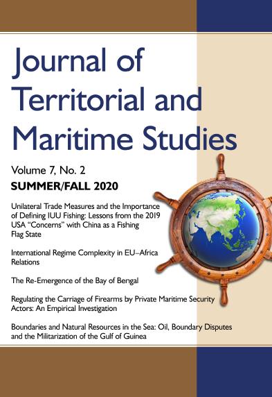 Journal of Territorial and Maritime Studies Vol 7-2