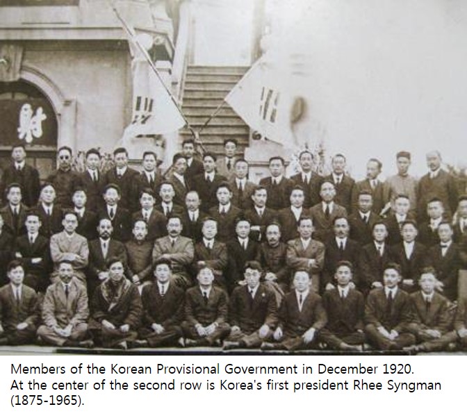 The March First Movement and the Korean Provisional Government in the Context of World History