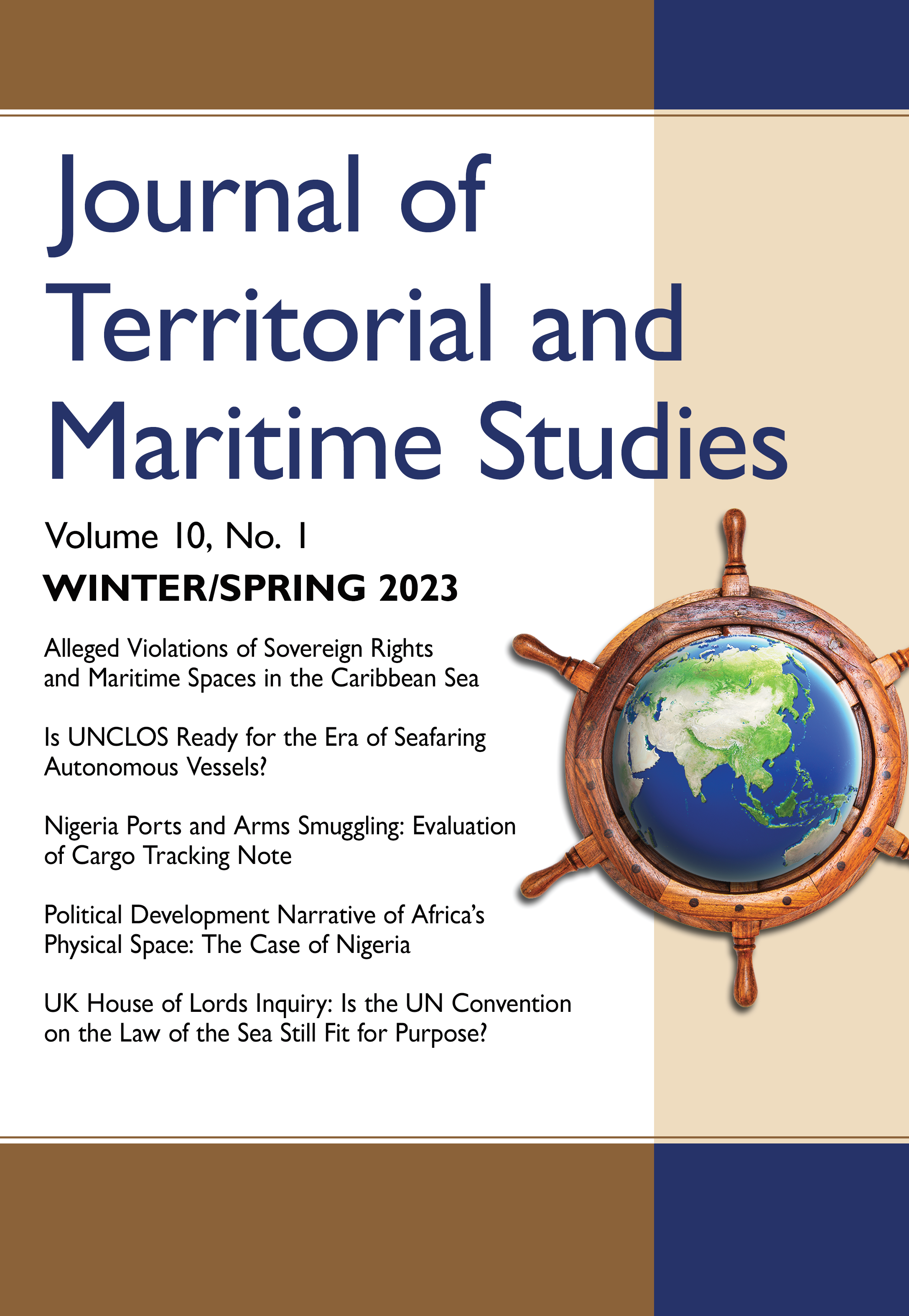 Journal of Territorial and Maritime Studies Vol 10-1 표지