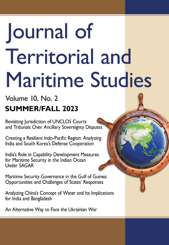 Journal of Territorial and Maritime Studies Vol 10-1