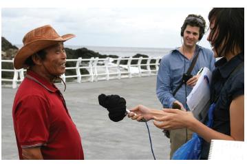 Foreign Correspondents Covering Dokdo