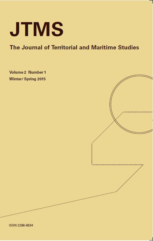 JTMS The Journal of Territorial and Maritime Studies Volume 2 Number 1 Winter / Spring 2015