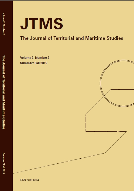 JTMS The Journal of Territorial and Maritime Studies Volume 2 Number 2 Summer/Fall 2015